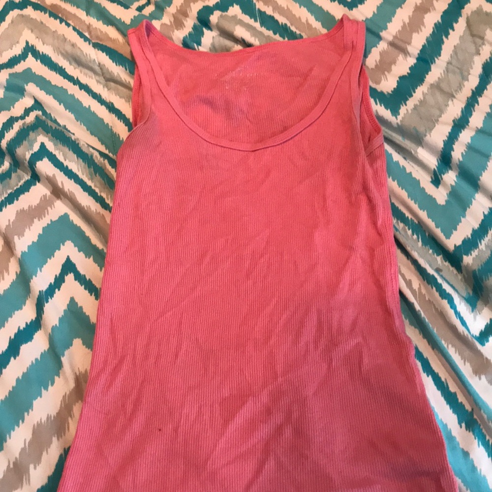 Pink tank top